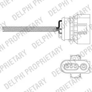 Лямбда-зонд ES20347-12B1 DELPHI