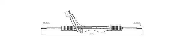 Рулевой механизм DSR585L DELCO REMY