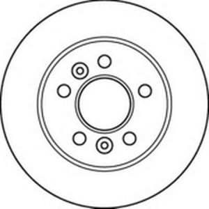 Тормозной диск 562204B BENDIX JURID