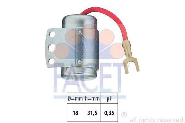 Конденсатор, система зажигания 00066 FACET
