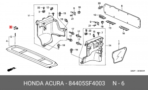 Деталь 84405SF4003 HONDA