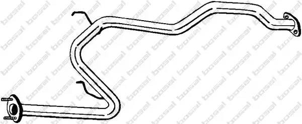 Выпускной трубопровод 890-697 BOSAL