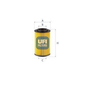 Масляный фильтр 2505400 UFI