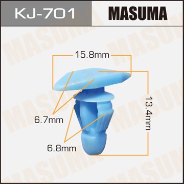 Клипса крепежная KJ701 MASUMA