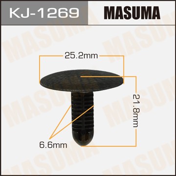 Клипса крепежная KJ1269 MASUMA