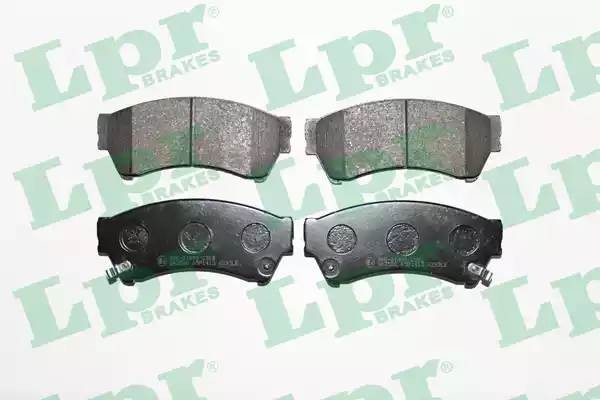Колодки тормозные дисковые 05P1413 LPR