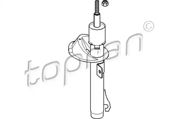Амортизатор подвески 301 050 HANS PRIES