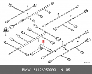 Деталь 61 12 6 950 093 BMW