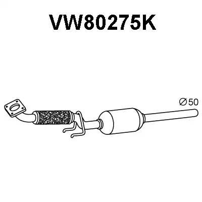 Катализатор VW80275K VENEPORTE