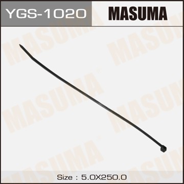 Хомут пластиковый YGS1020 MASUMA
