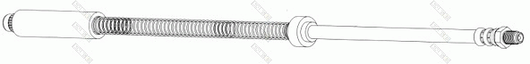 Тормозной шланг 9002288 GIRLING