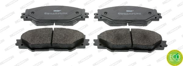 Колодки тормозные дисковые FDB4136 FERODO
