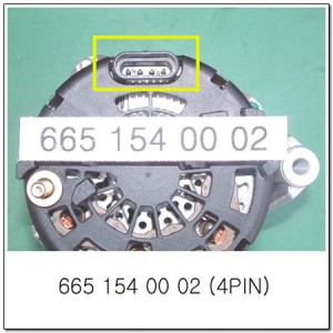 Генератор 6651540002 SSANG YONG