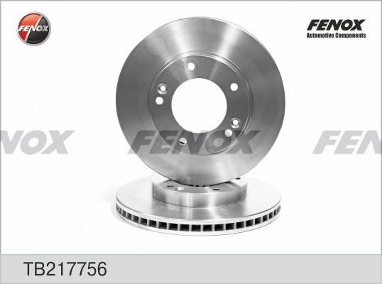 Диск тормозной TB217756 FENOX
