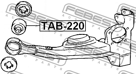 Сайлентблок TAB-220 FEBEST