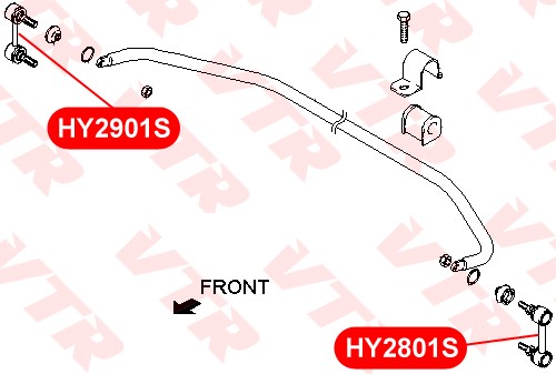 Стойка стабилизатора HY2901S VTR