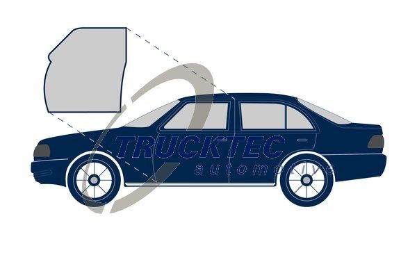 Уплотнение двери 0253049 TRUCKTEC