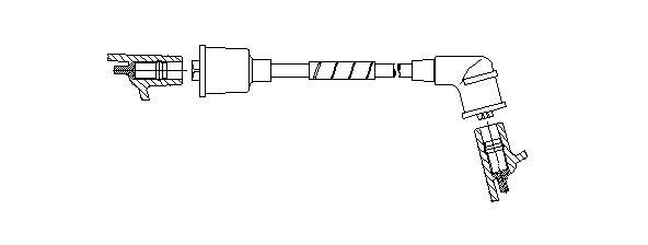 Провод зажигания 3A36E49 BREMI