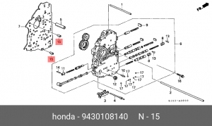Штифт установочный 9430108140 HONDA