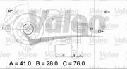 Генератор 436333 VALEO PHC
