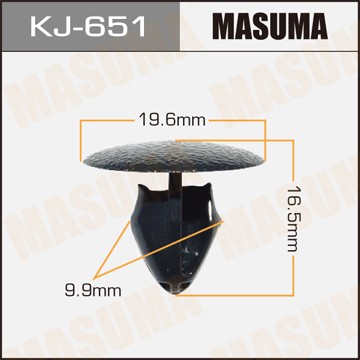 Клипса крепежная KJ651 MASUMA