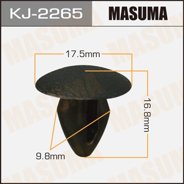 Клипса крепежная KJ2265 MASUMA