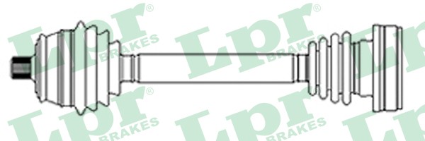 Приводной вал DS51078 LPR