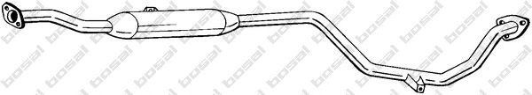 Средний глушитель выхлопных газов 285-275 BOSAL