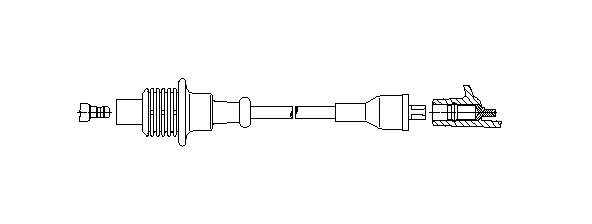 Провод зажигания 6A3695 BREMI