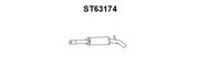 Предглушитель выхлопных газов ST63174 VENEPORTE