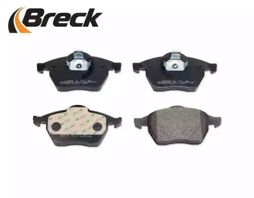 Комплект тормозных колодок, диско 218290070100 BRECK