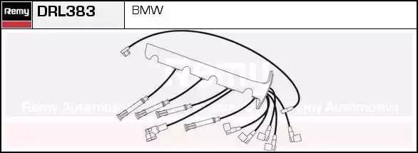 Ккомплект проводов зажигания DRL383 DELCO REMY