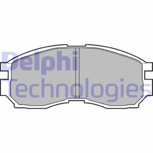Комплект тормозных колодок, диско LP803 DELPHI
