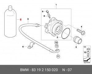 Масло гидравлическое 83 19 2 150 020 BMW
