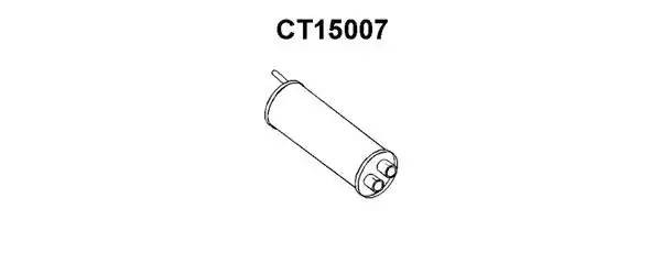Предглушитель выхлопных газов CT15007 VENEPORTE