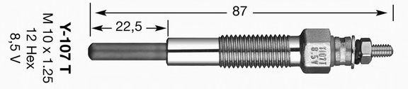Свеча накаливания 1253 NGK NTK