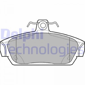 Комплект тормозных колодок, диско LP653 DELPHI