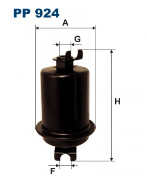 Фильтр топливный PP924 FILTRON
