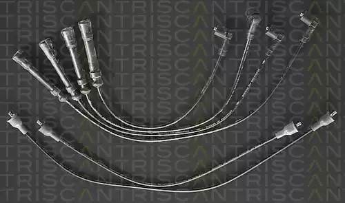 Ккомплект проводов зажигания 88604105 TRISCAN