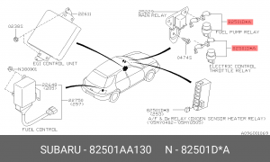 Деталь 82501AA130 SUBARU
