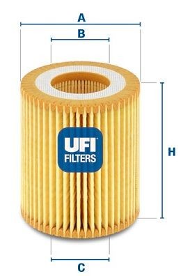 Масляный фильтр 2504900 UFI