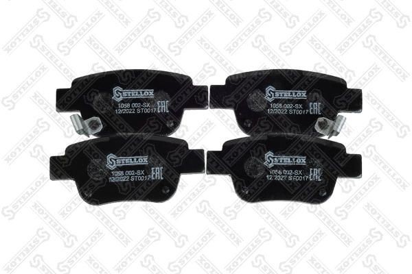 Колодки тормозные дисковые 1058-002-SX STELLOX