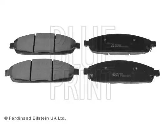 Комплект тормозных колодок, диско ADA104219 BLUE PRINT