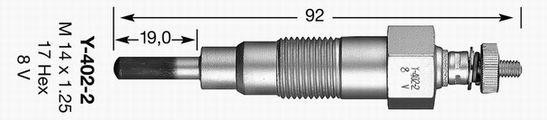 Свеча накаливания 4926 NGK NTK