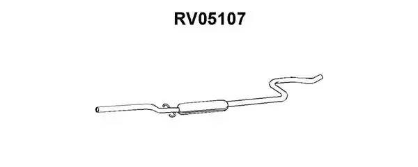 Выпускной трубопровод RV05107 VENEPORTE