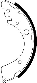 Комплект тормозных колодок MFR297 MINTEX