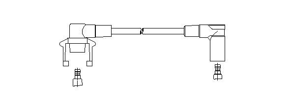 Провод зажигания 63830 BREMI