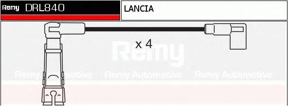 Ккомплект проводов зажигания DRL840 DELCO REMY