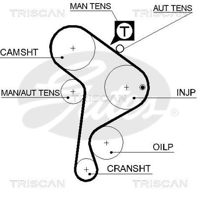 Пружина ходовой части 87501207 TRISCAN