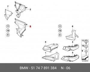 Деталь 51 74 7 891 384 BMW